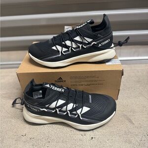 Adidas Terrex Black and White Trail Shoes